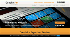 Desktop Screenshot of graphic-art.co.uk